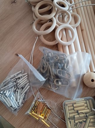 Materiales para macramé y manualidades