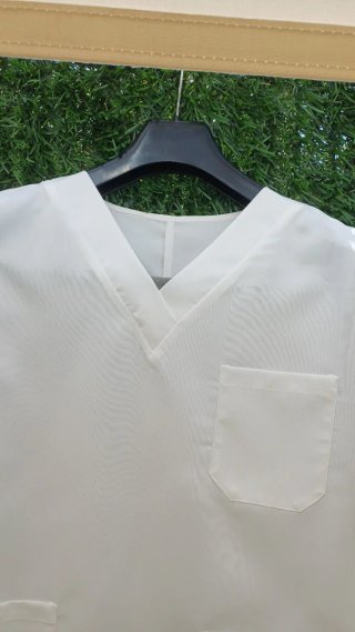 Uniforme blanco talla M