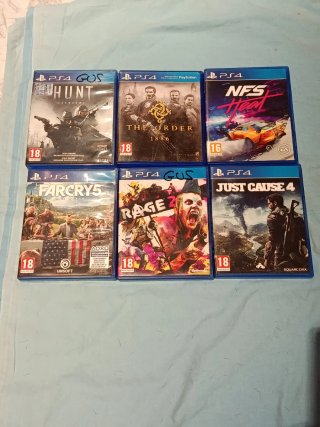 Videojuegos PS4 ,  por lotes o individuales