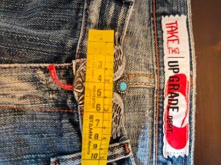 Take Two Jeans con aquila metallo