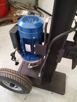 Astilladora leña eléctrica 3cv monofásica