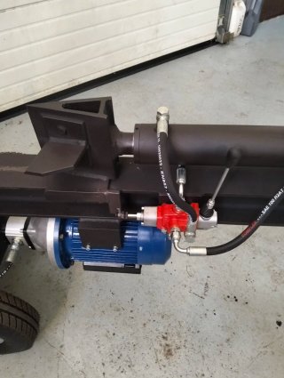 Astilladora leña eléctrica 3cv monofásica