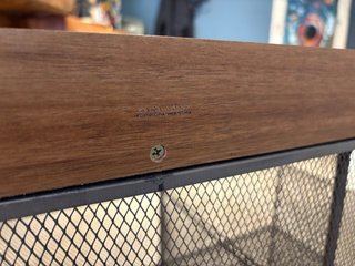 Banco Zapatero Zara Home Madera y Metal