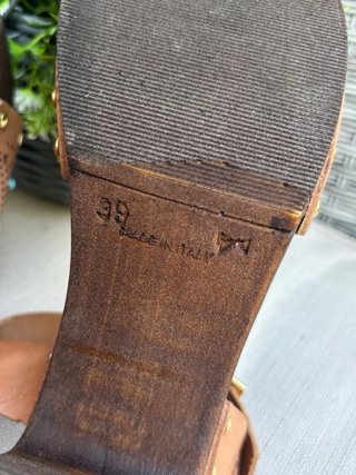 Sandalias Zendra Talla 39 - abalorios