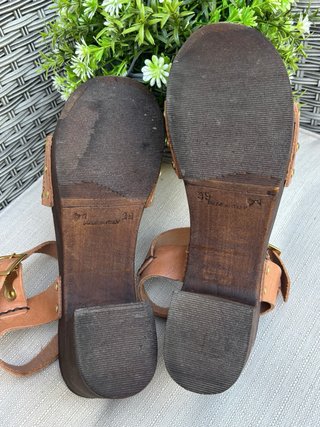 Sandalias Zendra Talla 39 - abalorios