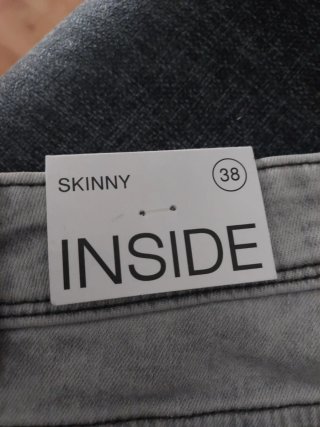 Pantalón corto INSIDE gris Talla 38