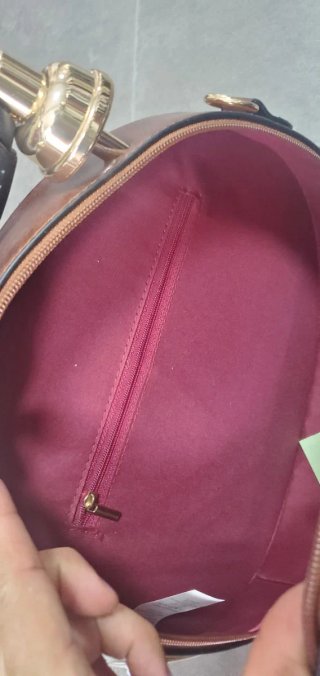Bolso estilo Steampunk Marrón y Dorado