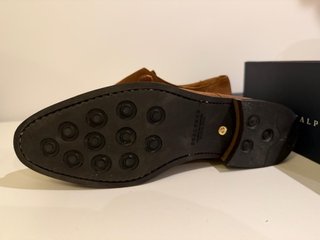 Zapatos Scalpers ante hebilla marrones 45