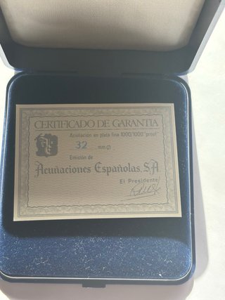 Medaglia d'Argento Spagna 82 Coppa del Mondo