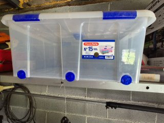 Scatola di stoccaggio Plastic Forte 100L