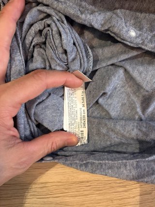 Funda nórdica Zara Home azul