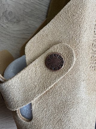 Zuecos Birkenstock Beige Talla 42