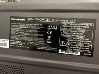 Televisor Plasma Panasonic Negro