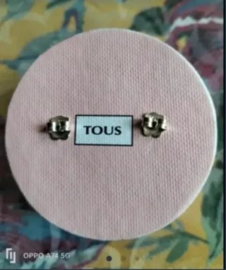 SÓLO HOY PENDIENTES TOUS PLATA Originales