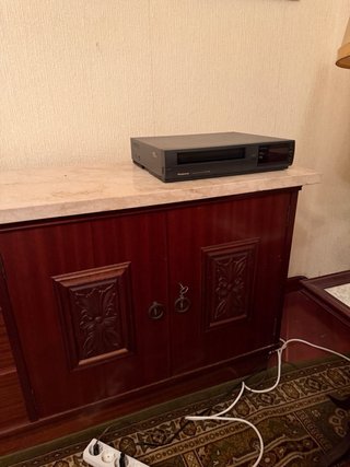 Mueble TV Madera Maciza y Mármol