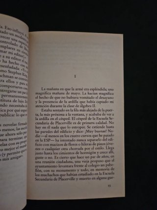 Libro Stephen king/rabia