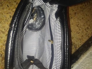 Bolso de mano negro mujer