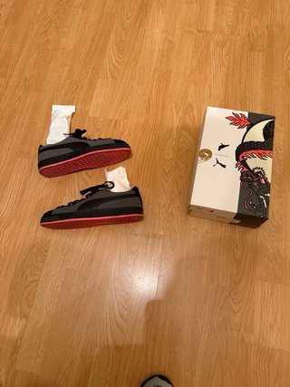 Zapatillas Puma x Staple Suede Negras/Grises