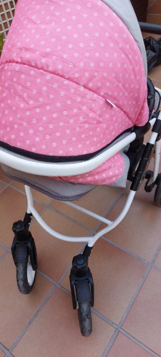 Carrito de bebé Kunert rosa