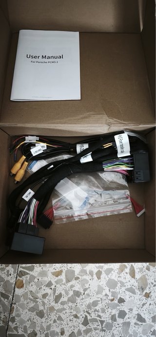 Carplay interno Porsche