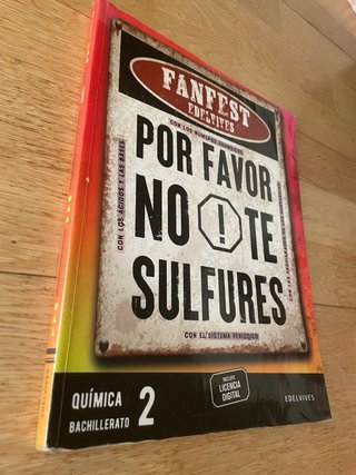 Libro Química 2 Bachillerato : Fanfest Edelvives