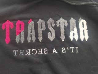 Sudadera Trapstar Negra con Logo