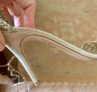 Sandalias Loewe Doradas T 41