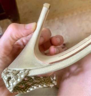Sandalias Loewe Doradas T 41