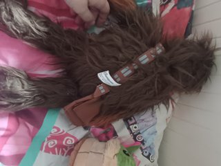 Lote Peluches Star Wars Chewbacca y Grogu