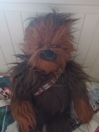 Lote Peluches Star Wars Chewbacca y Grogu