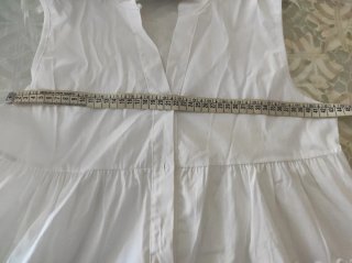 Vestito bianco con pizzo - taglia XS