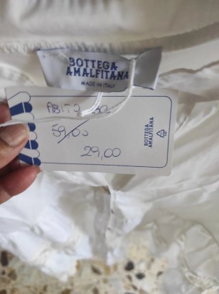 Vestito bianco con pizzo - taglia XS