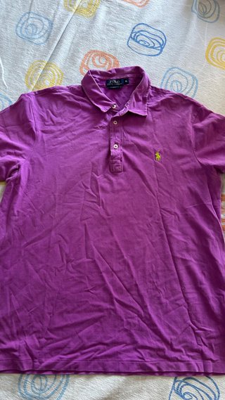 Polo Ralph Lauren Morado Talla XL Hombre