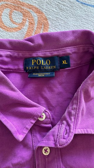Polo Ralph Lauren Morado Talla XL Hombre
