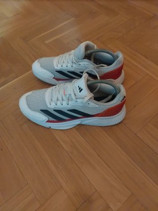 Zapatillas ADIDAS COURTQUICK PADEL BLANCO JR4648