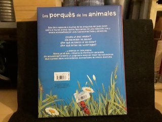 Libro infantil "Los porqués de los animales"