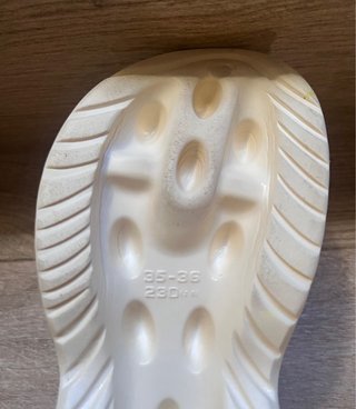 Mules/Zuecos plataforma EVA ligeros blancos T 35,5