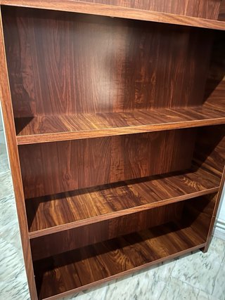 Estantería librería madera 6 baldas