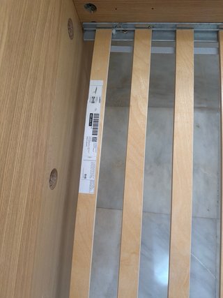 Estructura cama 90x200 con somier