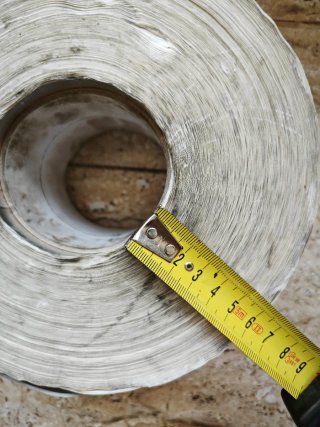 Rollo cinta adhesiva de aluminio de 10cm anchura