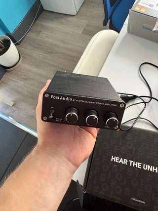 Fosi Audio BT20A Amplificador + 2 altavoces