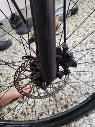 Bicicleta MTB Berg Negra y Amarilla
