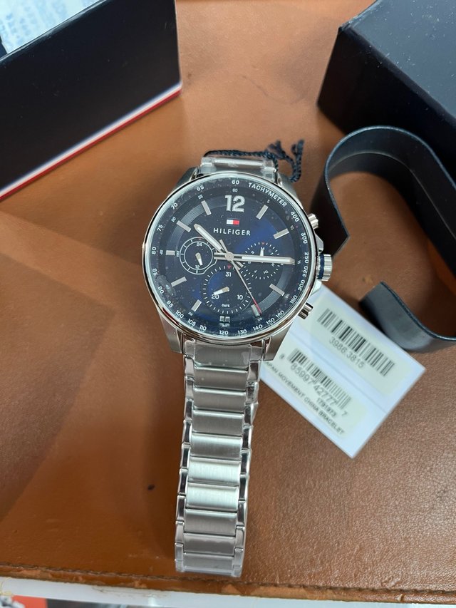 Reloj Tommy Hilfiger Cronógrafo Azul#872892
