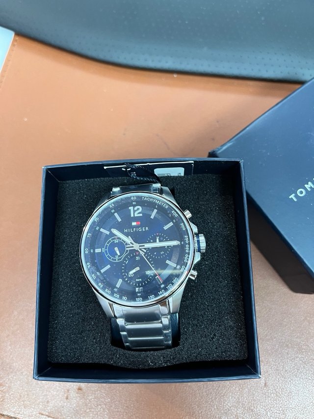 Reloj Tommy Hilfiger Cronógrafo Azul#872892