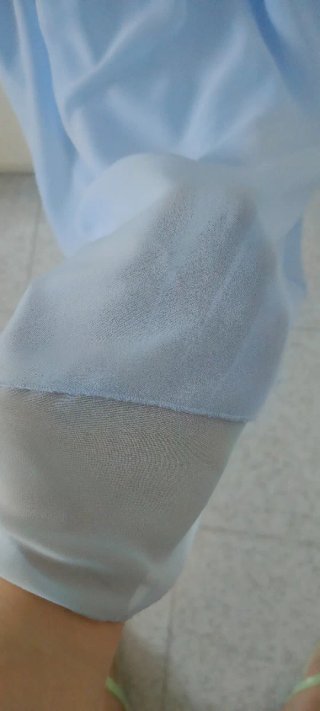 Vestitino H&M azzurro con volant