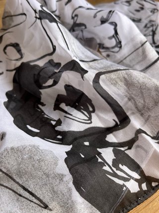 Pañuelo de cuello estampado