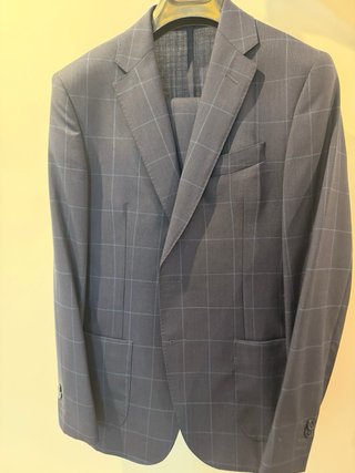 Traje Scalpers azul verano. ChaquetT48 pantalon 38