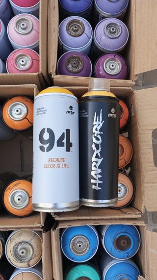 Lote Sprays Montana Graffitis.