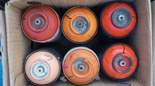 Lote Sprays Montana Graffitis.