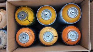 Lote Sprays Montana Graffitis.